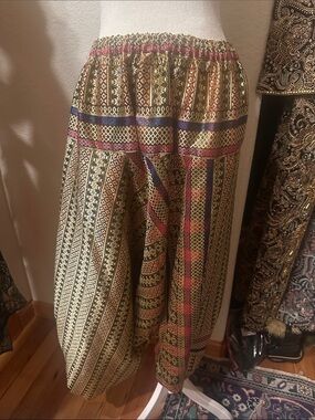 Balinese Brocade Harem Pants